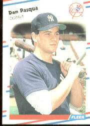 1988 Fleer Baseball Cards      217     Dan Pasqua